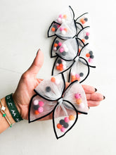 Load image into Gallery viewer, Halloween Pom Pom Bows
