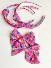Load image into Gallery viewer, Minions on PINK Headband
