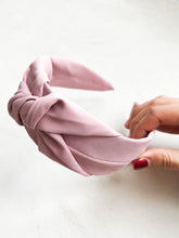 Load image into Gallery viewer, Classic Folded Headband in Mauve
