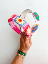Load image into Gallery viewer, Pink Granny Square Headband
