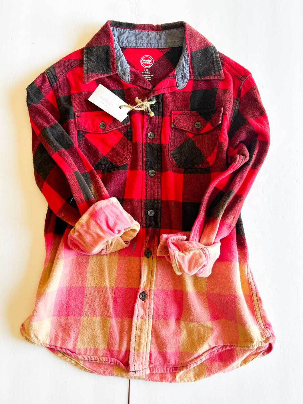 Child’s size 10/12 Flannel