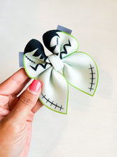 Load image into Gallery viewer, Frankenstein Bubble Bow
