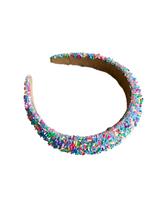 Load image into Gallery viewer, Blue Sprinkle Headband
