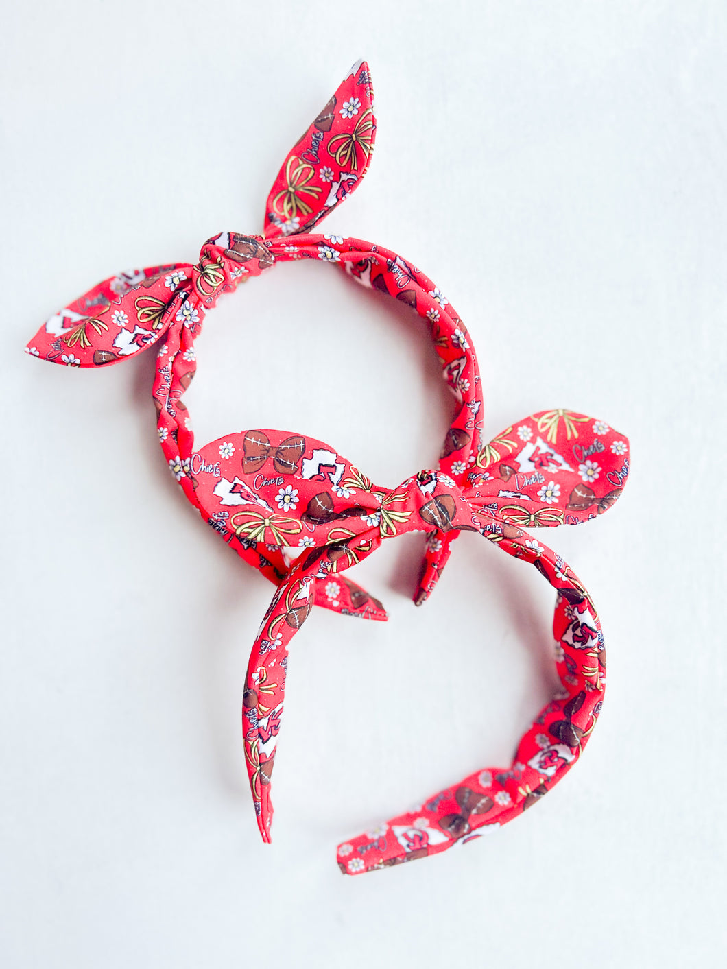 Chiefs Red Bow Headband