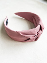 Load image into Gallery viewer, Classic Folded Headband in Mauve
