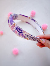 Load image into Gallery viewer, T S version on lavender headband
