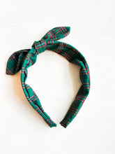 Load image into Gallery viewer, Tartan Hunter Green Headband

