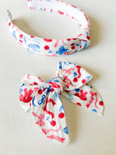 Load image into Gallery viewer, Cherries + Bows Bow
