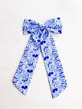 Load image into Gallery viewer, Mickey &amp; Friends Royal Floral Long Tail Bow
