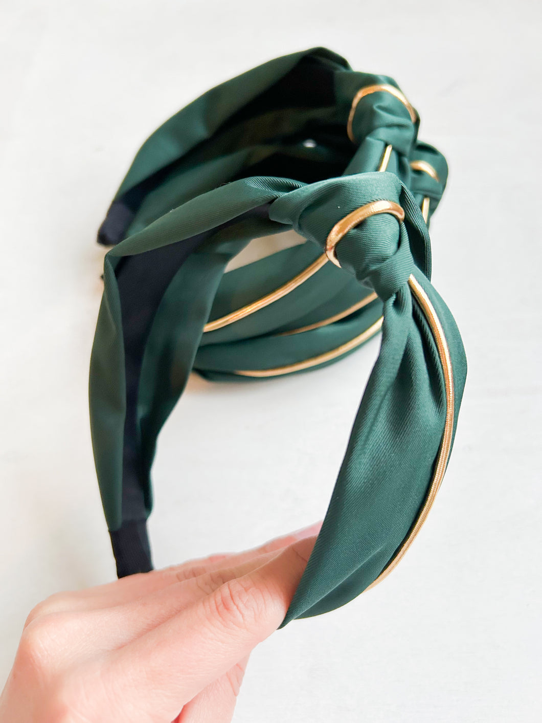 Green + Gold Headband