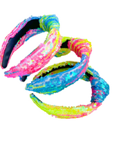 Load image into Gallery viewer, Neon Sparkle Headbands
