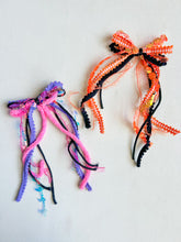 Load image into Gallery viewer, Jack O’Lantern Ribbon Bow
