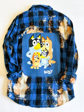 Load image into Gallery viewer, Bluey Adult Small Flannel
