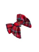 Load image into Gallery viewer, Christmas Tartan Bow
