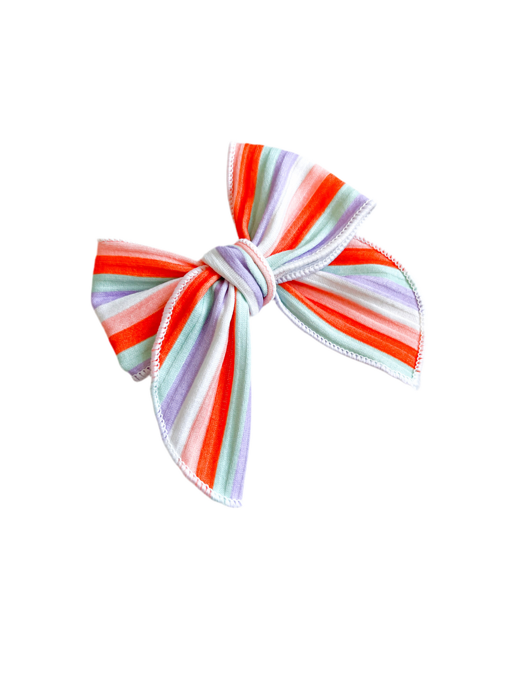 Halloween Stripes Bow