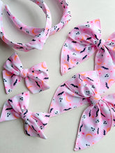 Load image into Gallery viewer, Pink Ghosts Ruth Bow
