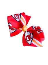 Load image into Gallery viewer, KC Vintage Striped Big Bow
