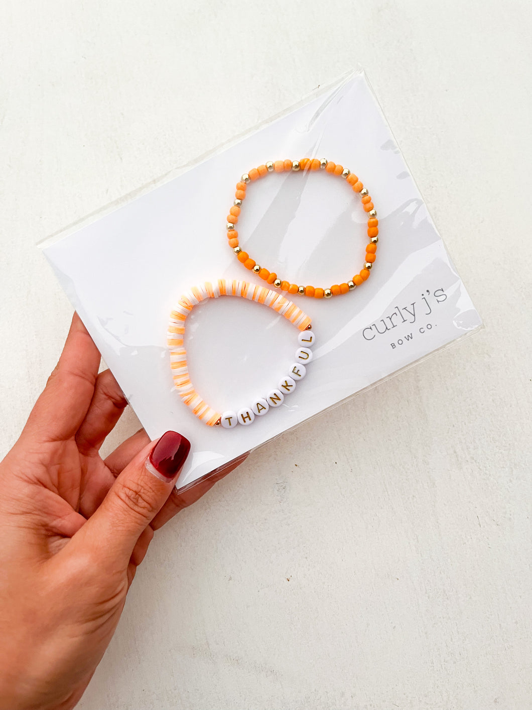 Thankful Bracelet Stack