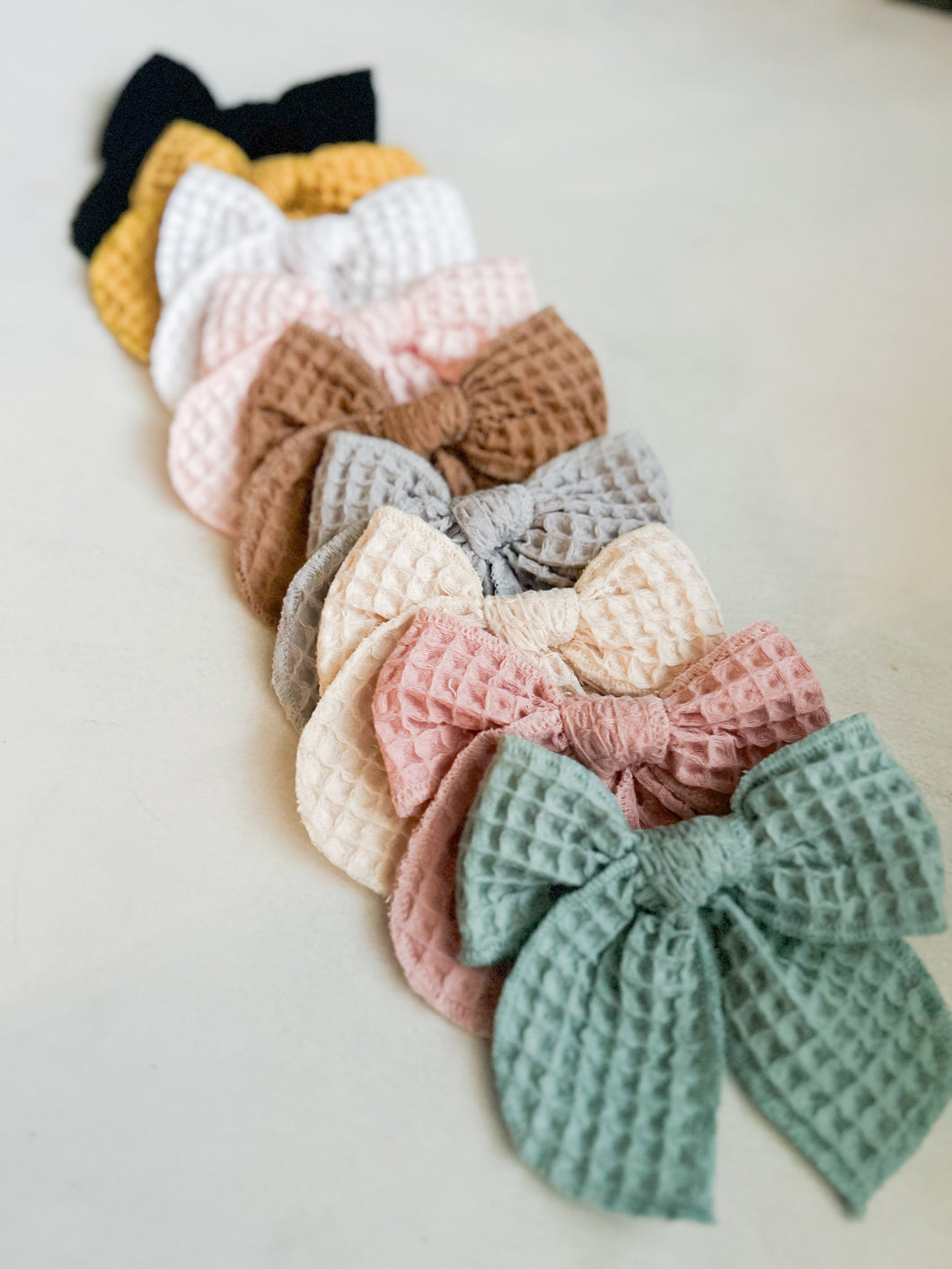 Entire Waffle Bow Set