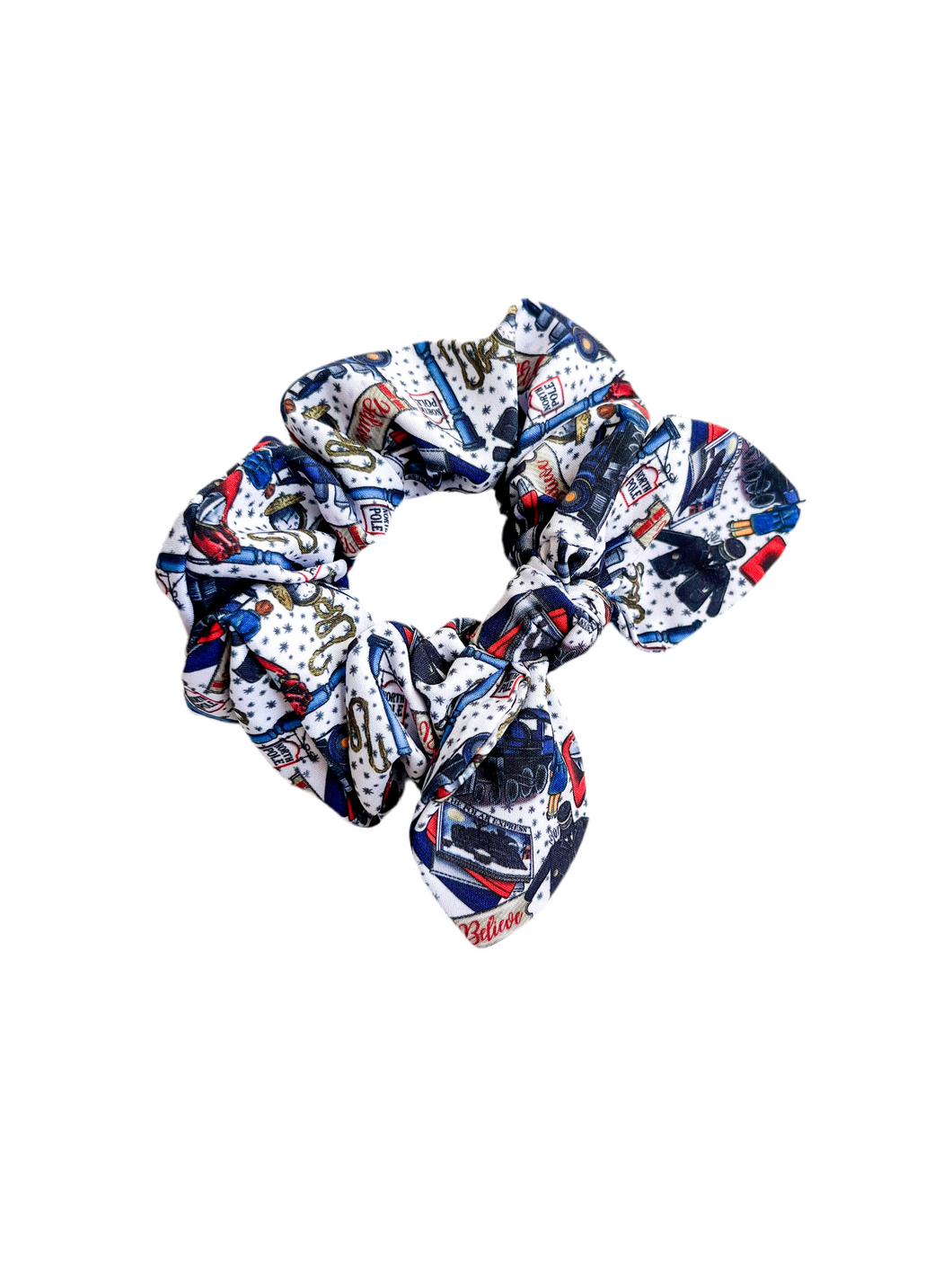 Polar Express Scrunchie