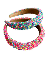 Load image into Gallery viewer, Blue Sprinkle Headband
