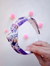 Load image into Gallery viewer, T S version on lavender headband
