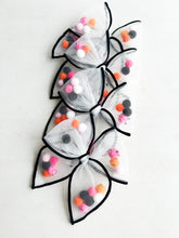 Load image into Gallery viewer, Halloween Pom Pom Bows
