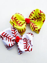 Load image into Gallery viewer, Baseball Big Bow
