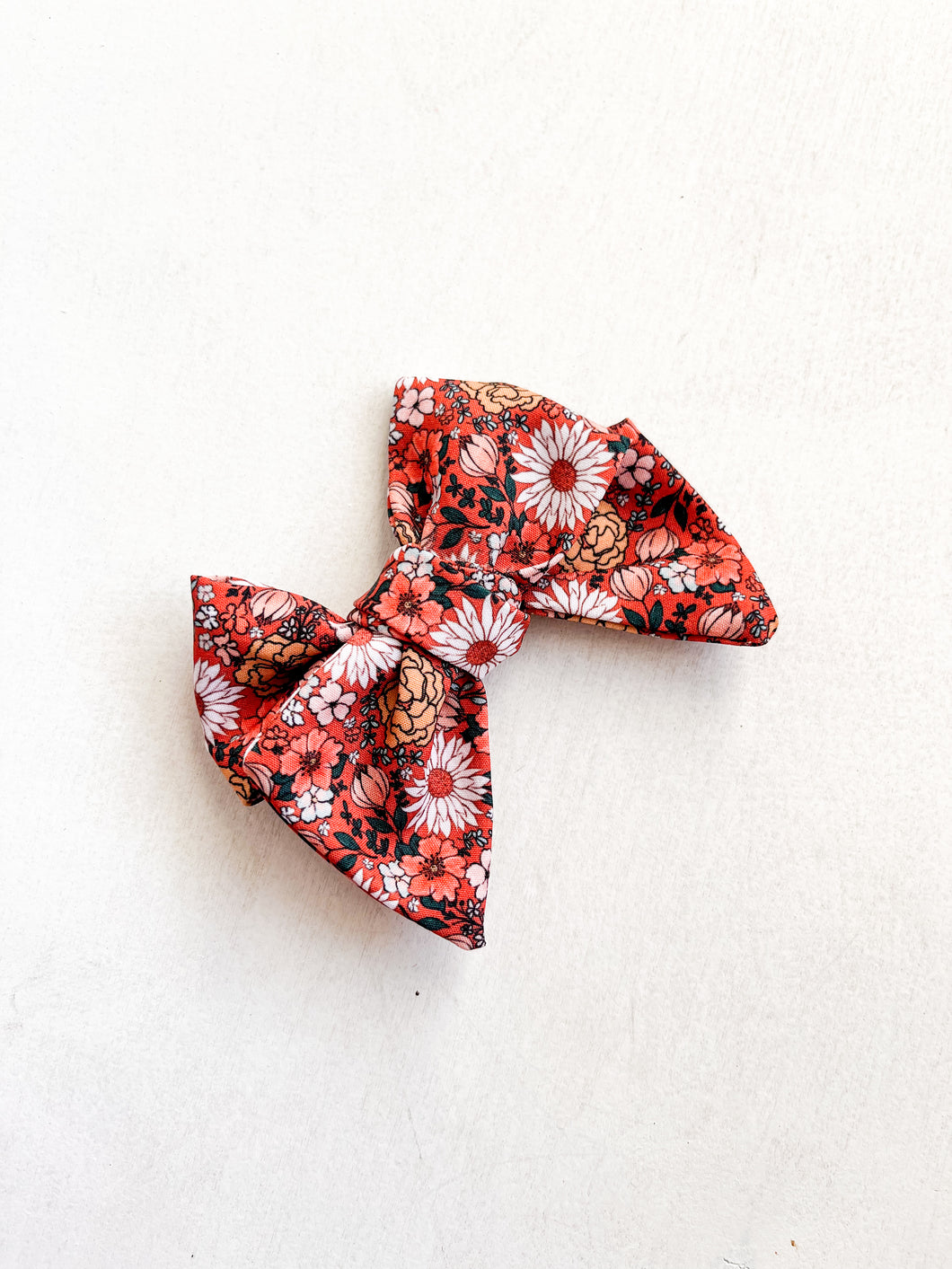 Burnt Orange Floral Ruth