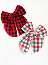 Load image into Gallery viewer, Buffalo Plaid Bow

