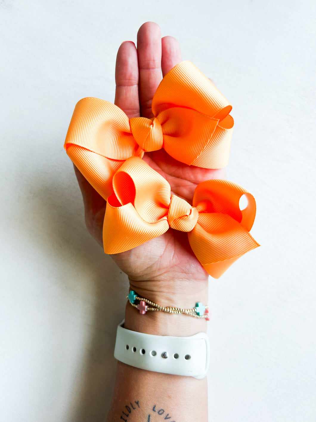 Gold Mini Big Bow Piggy Set