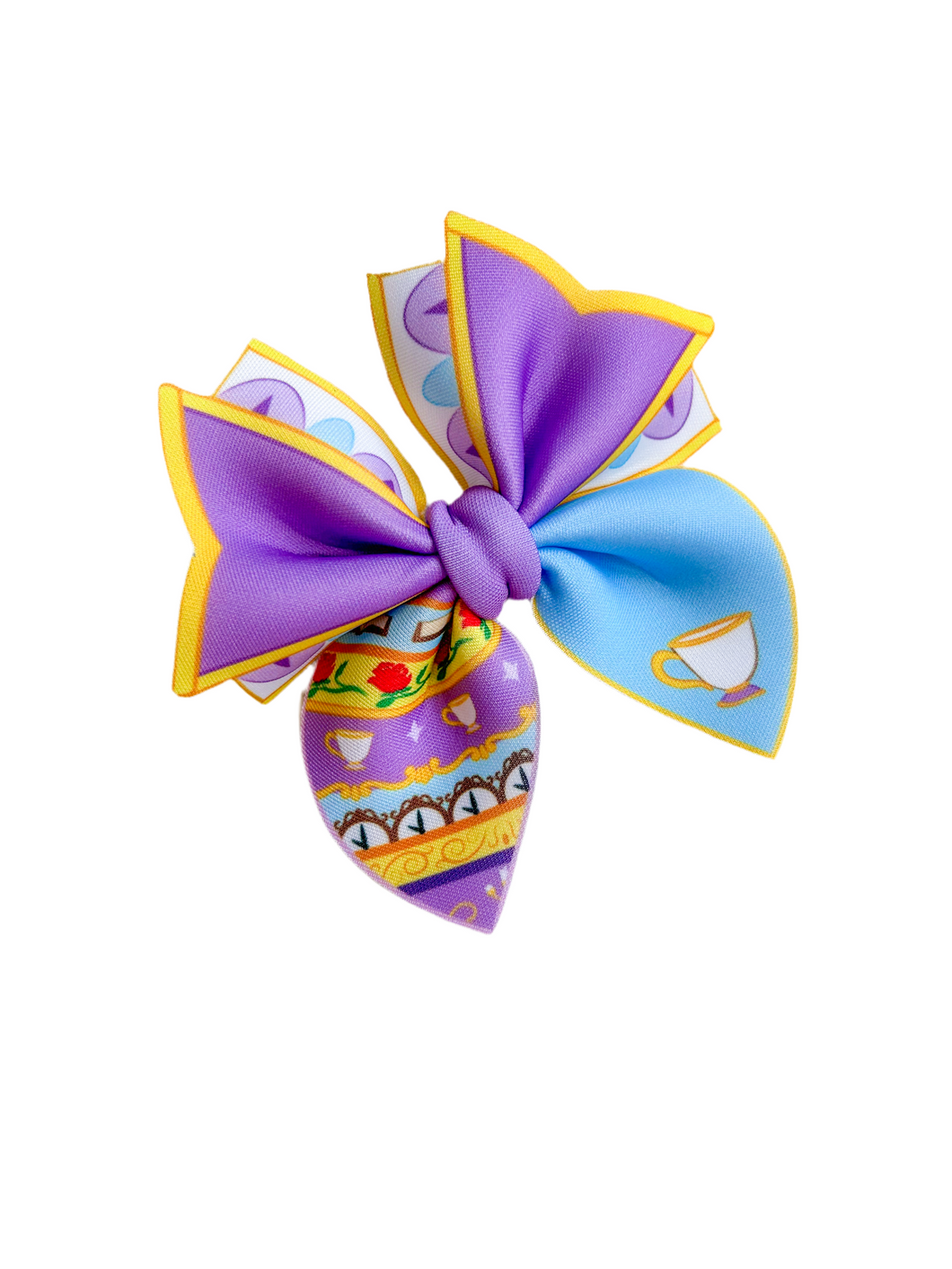 Chip + Mrs Potts Bow