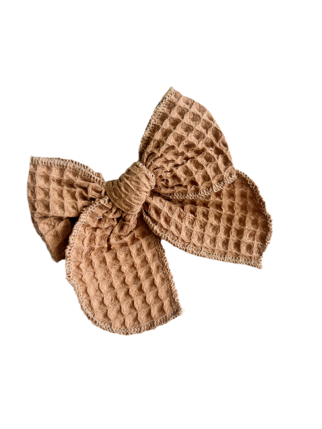 Cafe Latte Waffle Bow