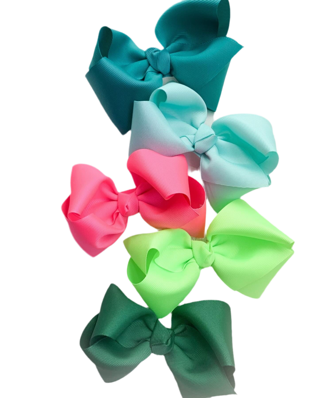 Tropical Skittles Big Bow Set