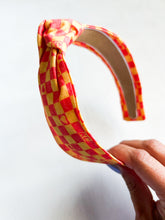 Load image into Gallery viewer, Chiefs Checkered Headband
