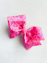 Load image into Gallery viewer, Pink Sprinkles Big Bow
