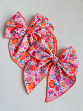 Load image into Gallery viewer, Pink Pumpkin Patch Isabella Bow
