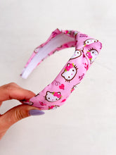Load image into Gallery viewer, Hello Kitty on Pink Headband
