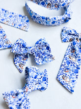Load image into Gallery viewer, Bluey Floral Ruth Bow
