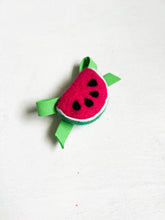 Load image into Gallery viewer, Watermelon Felt Bow

