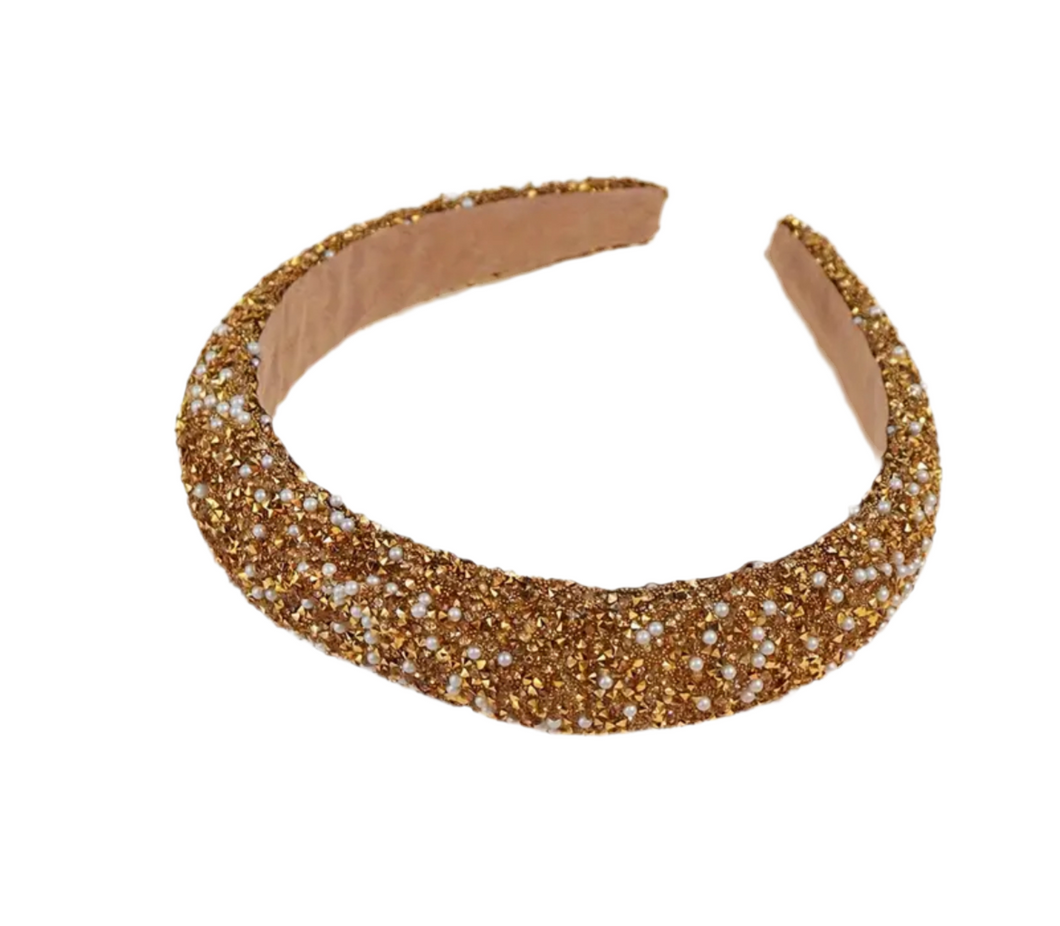 Gold Sprinkle Headband