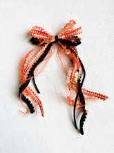 Load image into Gallery viewer, Jack O’Lantern Ribbon Bow
