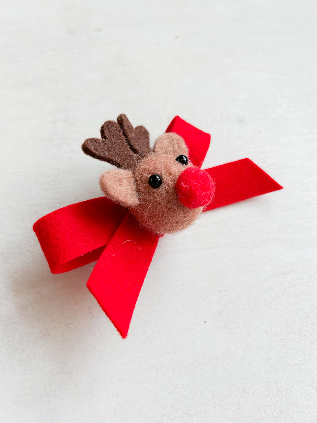Rudolph feltie bow