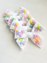 Load image into Gallery viewer, Pom Pom Ruth Bow

