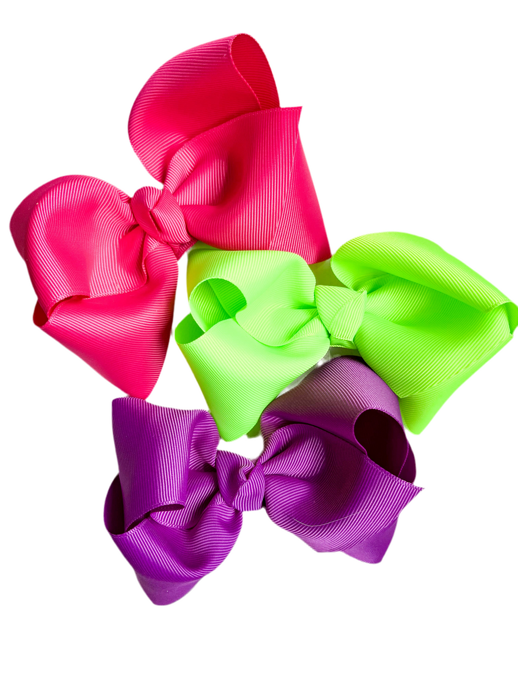 Neon Big Bow Set
