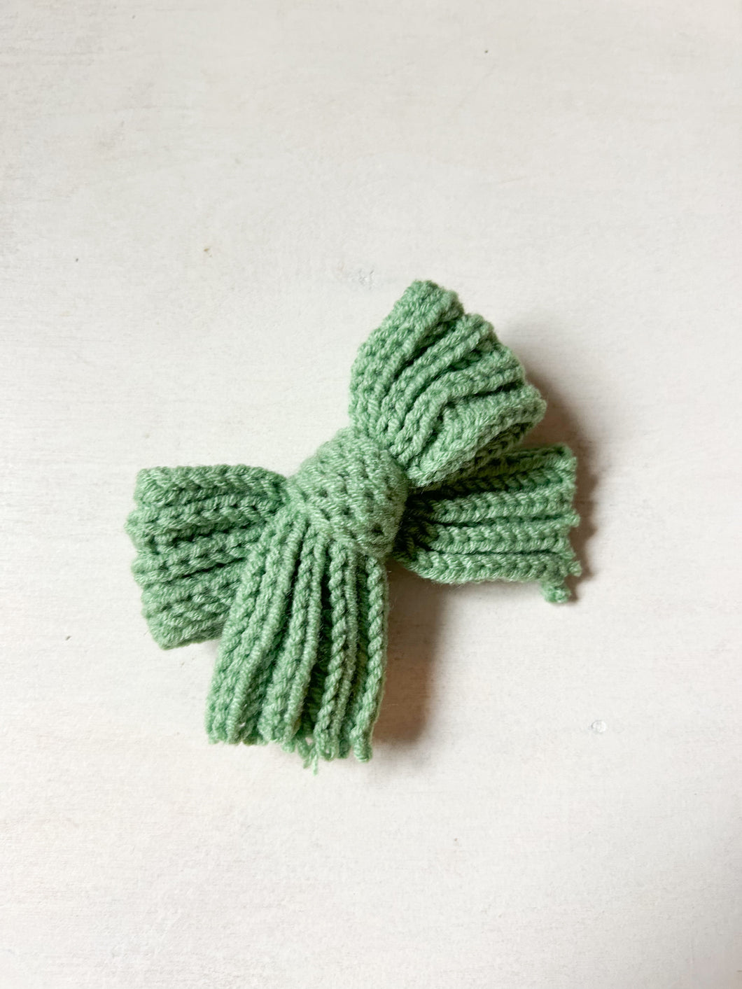 Sage Sweater Bow