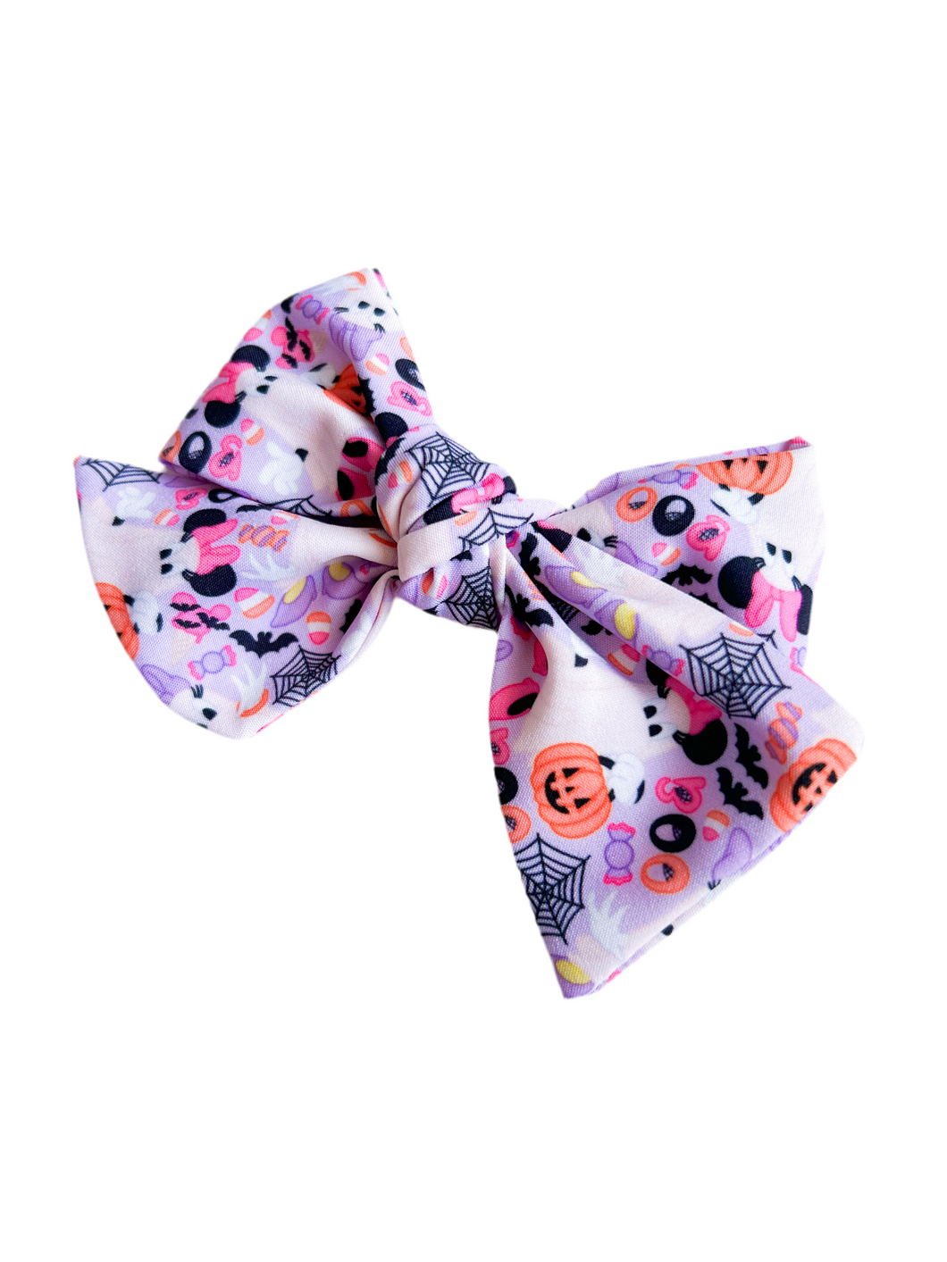 Minnie + Daisy Pink Ghost Bow