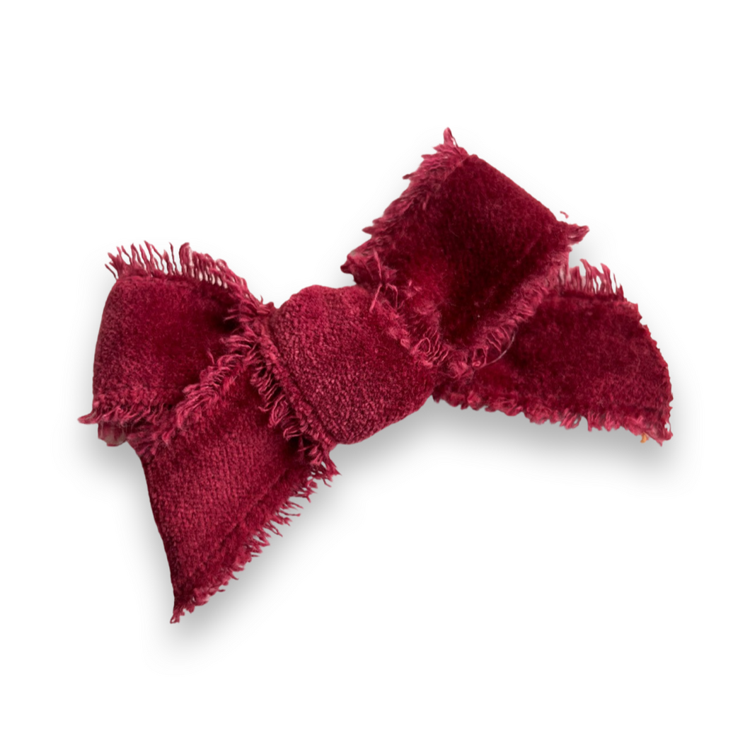 Brick Velvet Fray