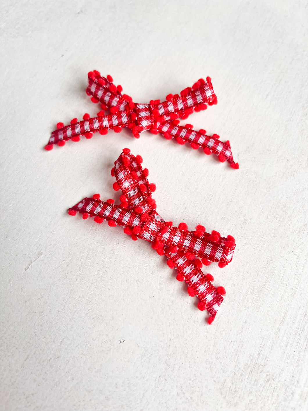 Red Gingham Piggy Set
