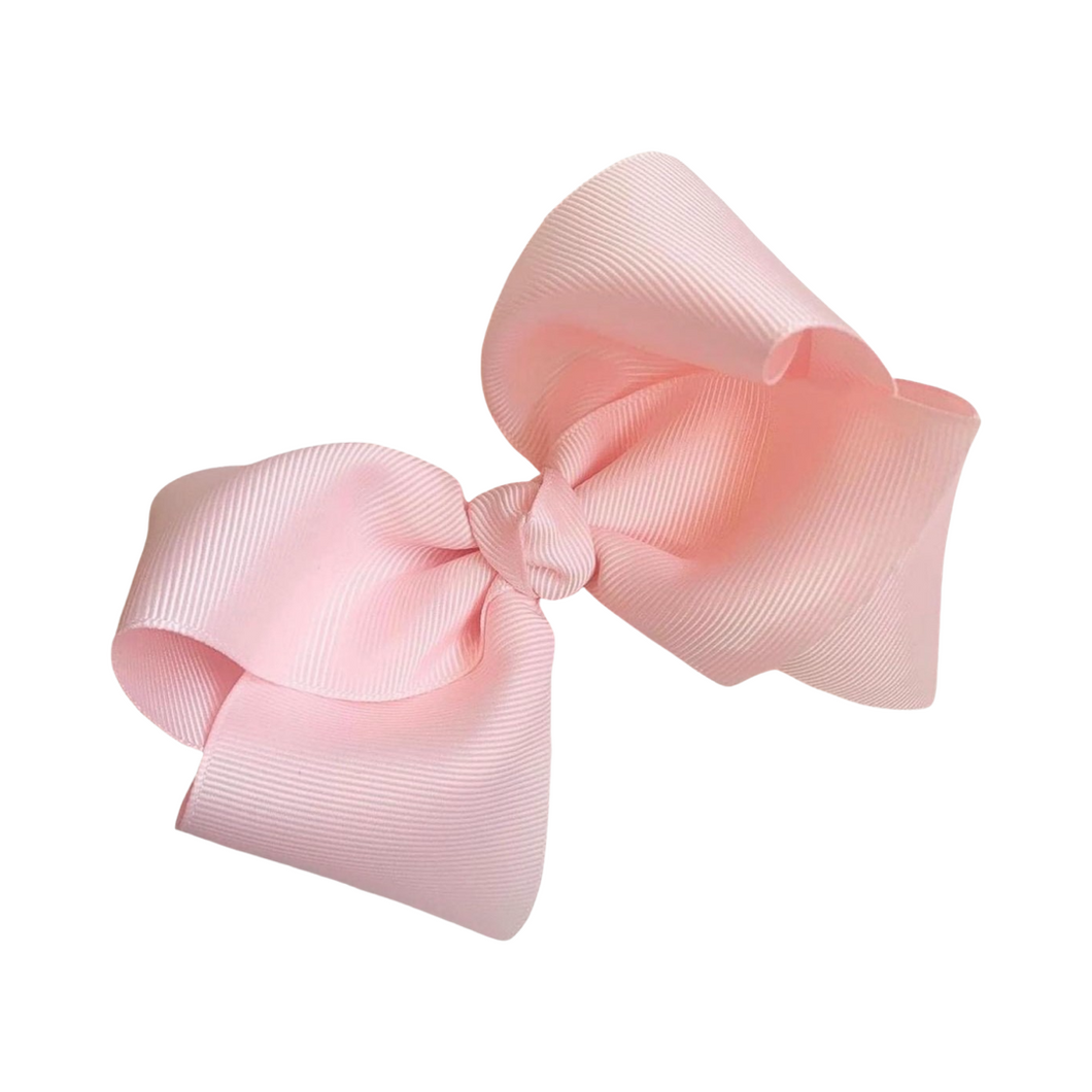 Soft Pink Big Bow